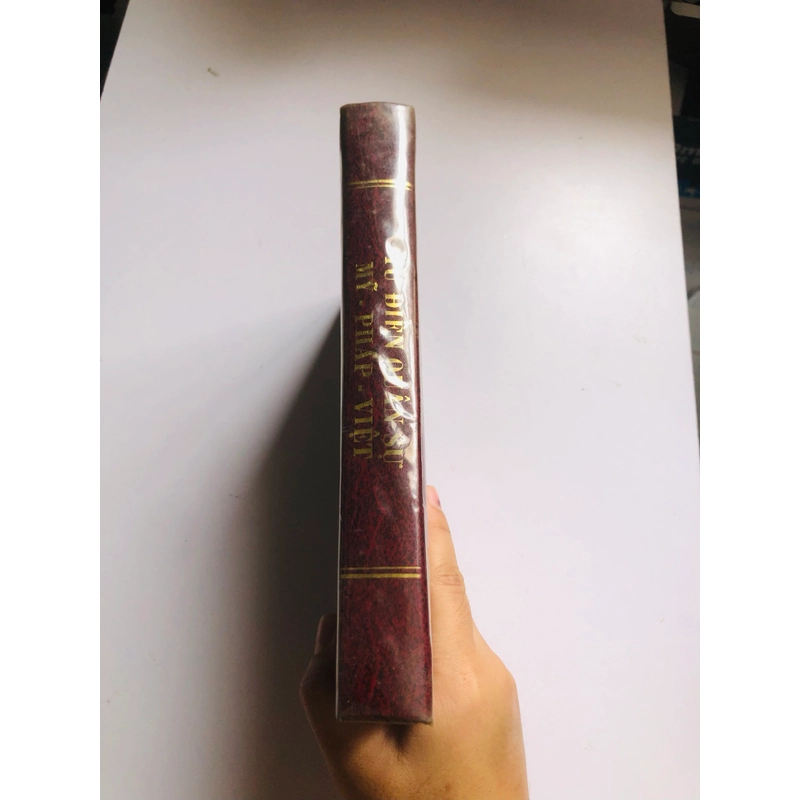 📚 TỪ ĐIỂN QUÂN SỰ MỸ – PHÁP – VIỆT  bìa cứng, 452 trang (đủ trang), Năm xuất bản: 1959 552526