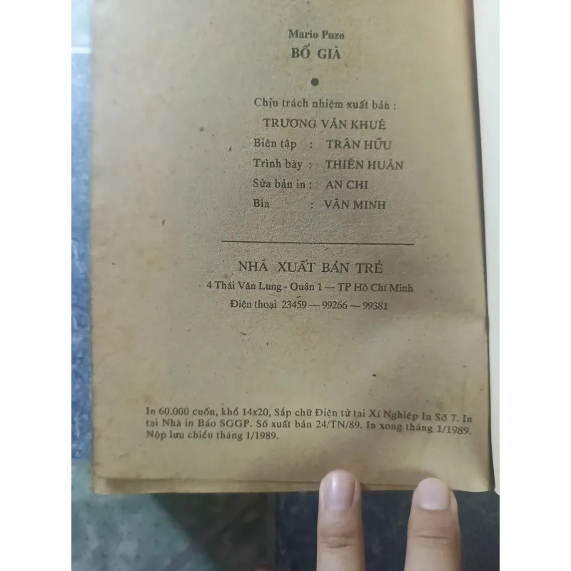 Bố Già - Mariopuzo 928665