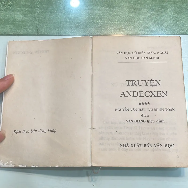 Truyện cổ Andecxen nxb Văn Học - 1997  1026424