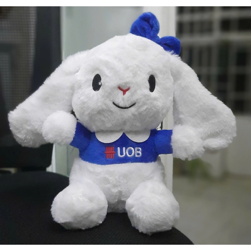 Gấu bông trắng siêu dễ thương, quà tặng sinh nhật đáng yêu 548714