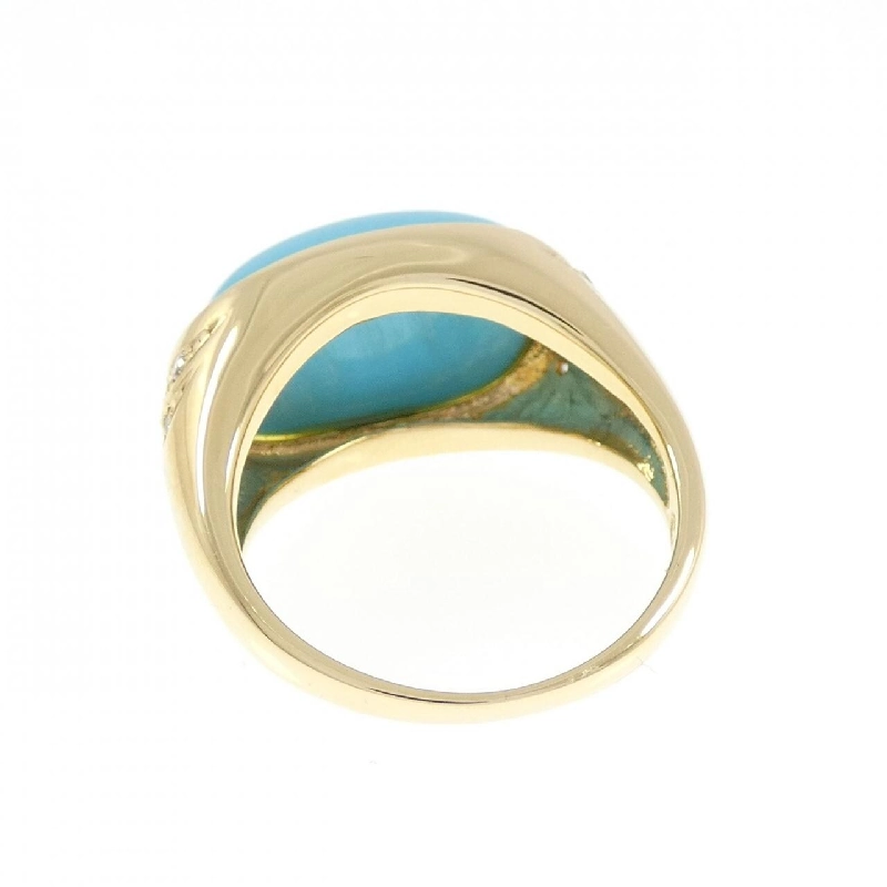 Nhẫn Turquoise K18YG 7.02CT 669864