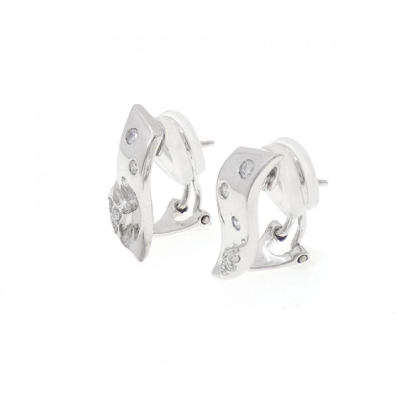 K18WG Bông tai/Khuyên tai Kim cương 0.20CT - Hàng hiệu Chính hãng 871884