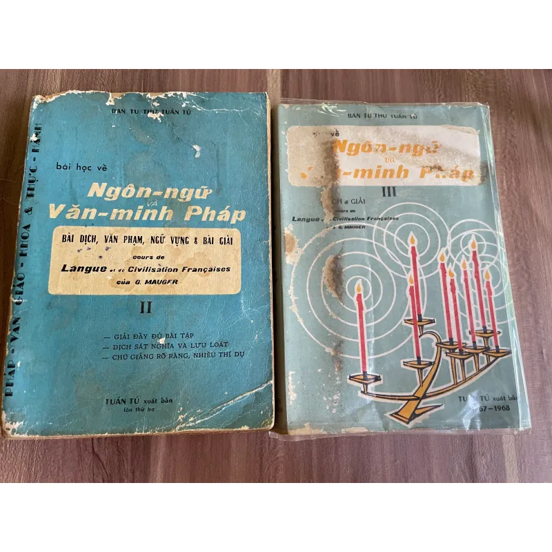 BAN TU THƯ TUẤN TÚ - NGÔN NGỮ VÀ VĂN MINH PHÁP TẬP 2,3 626568