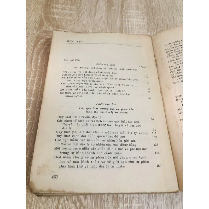 CƠ SỞ CẢNH QUAN HỌC VÀ PHÂN VÙNG ĐỊA LÝ TỰ NHIÊN  960249