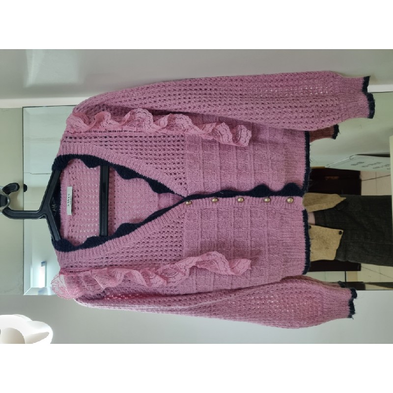 Cardigan len mỏng điệu đà 25524