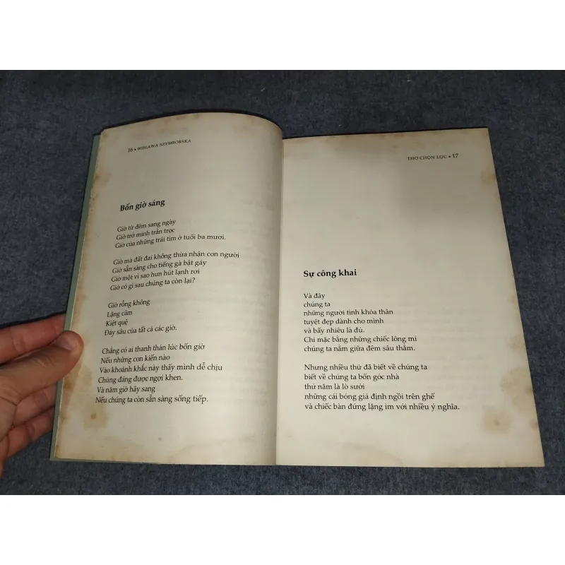 WISLAWA SZYMBORSKA THƠ CHỌN LỌC (GIẢI NOBEL VĂN HỌC NĂM 1996) 729328