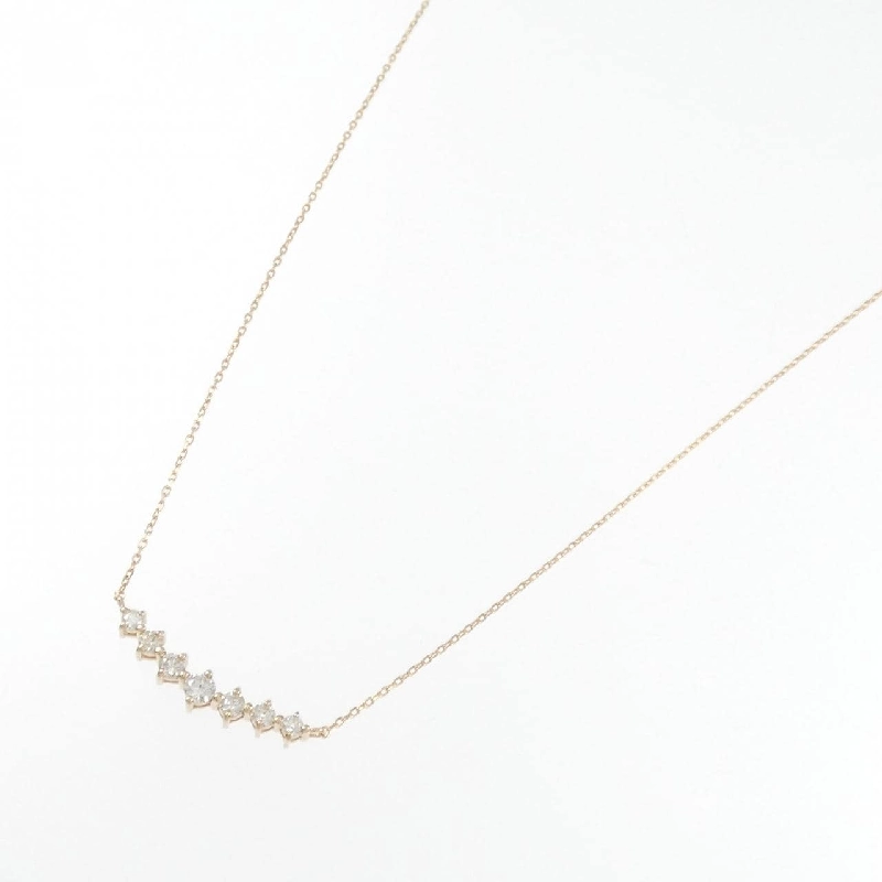 K18PG Dây chuyền kim cương 0.20CT - Hàng hiệu Chính hãng 865197