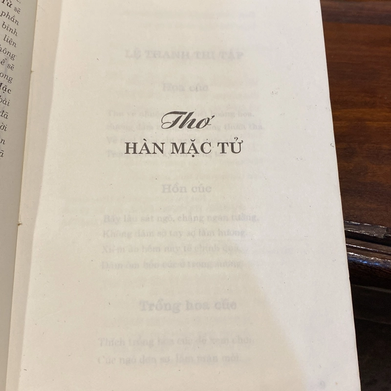 HÀN MẶC TỬ - THƠ VÀ ĐỜI (XB 2000) 495557