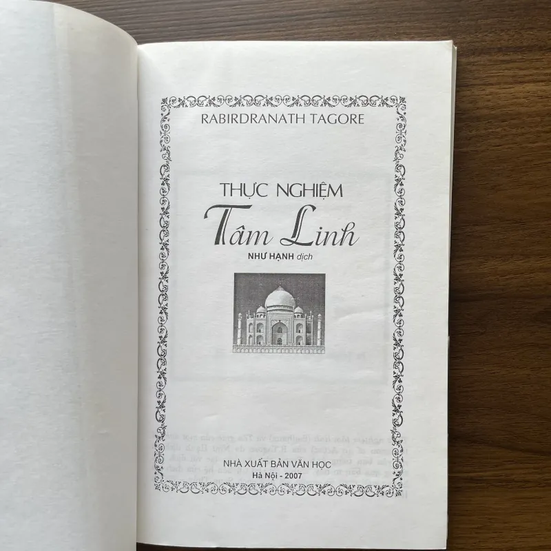 Thực nghiệm tâm linh - Tagore 972624