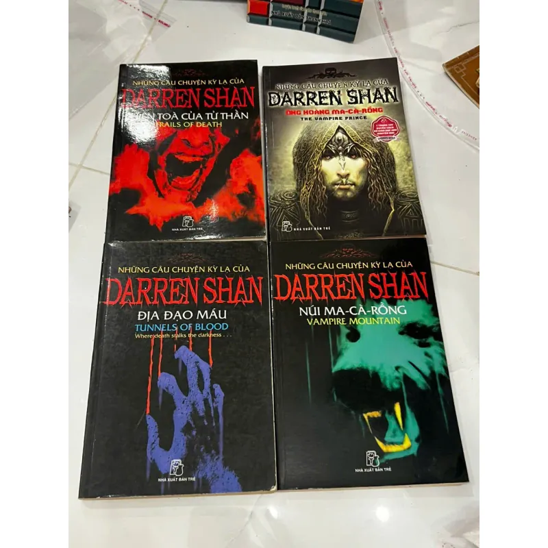 4 tập Truyện - Những Câu Chuyện Kỳ Lạ Của Darren Shan⭐ 706605