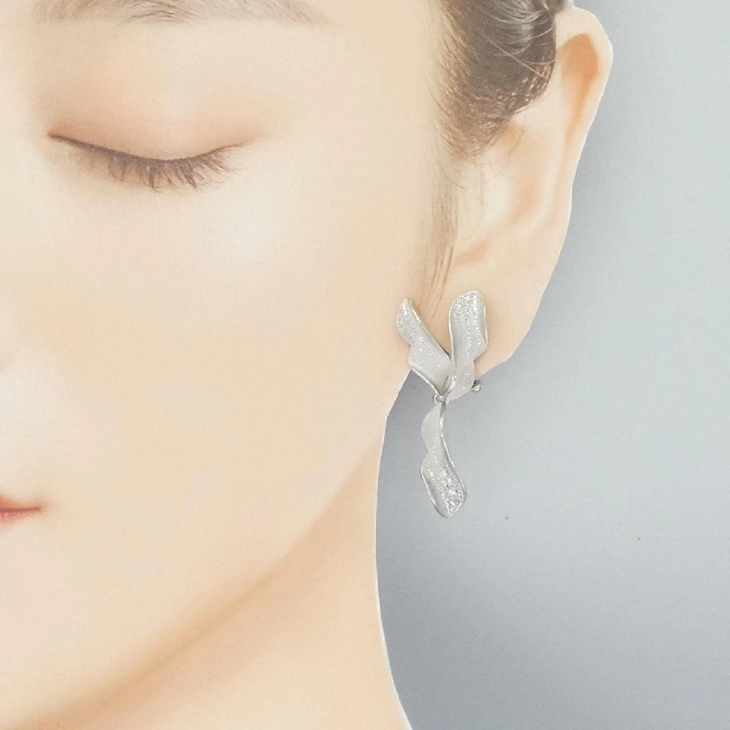 Bông tai kim cương 0.08CT - Hàng hiệu Authentic Matsui Hisako 844909