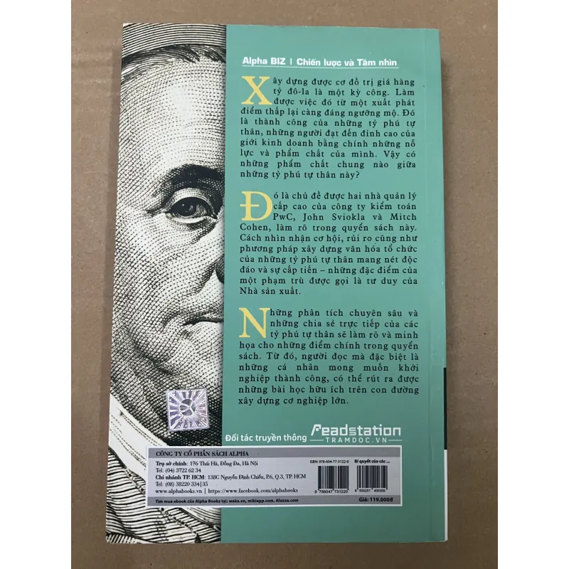 Bí quyết của các tỷ phú tự thân lập nghiệp 1008450