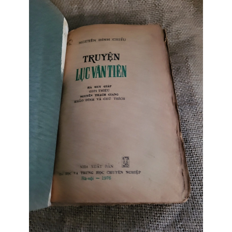 Lục Vân Tiên, Nguyễn Đình Chiểu;1976, sách có nhiều tư liệu quý từ thời Pháp thuộc 295773