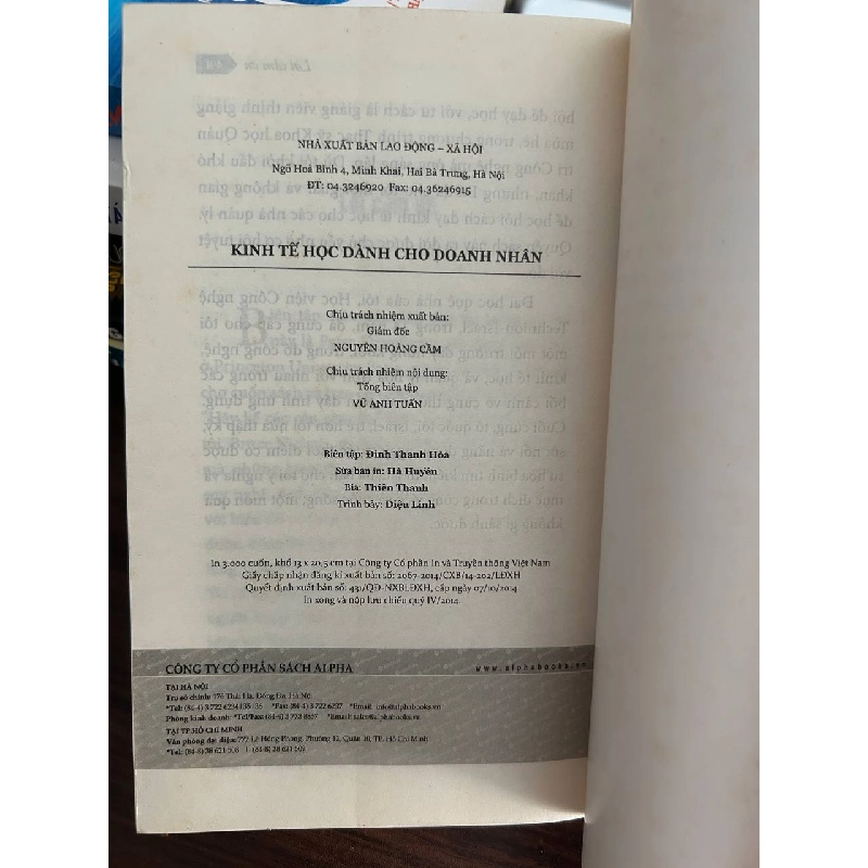 Kinh Tế Học Dành Cho Doanh Nhân - Shlomo Maital - Shlomo Maital 1008164