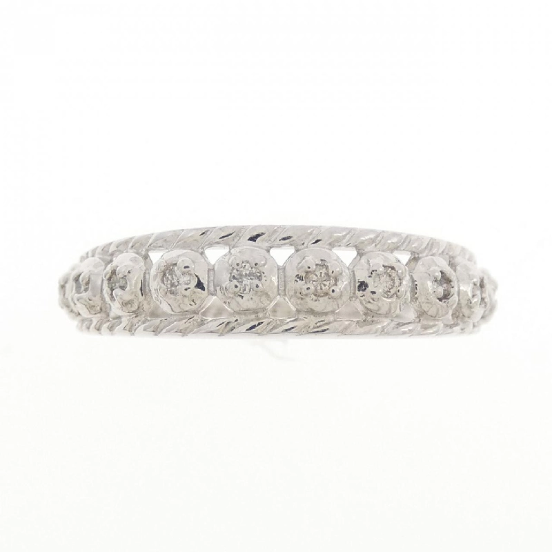 Nhẫn kim cương K18WG 0.08CT 668364