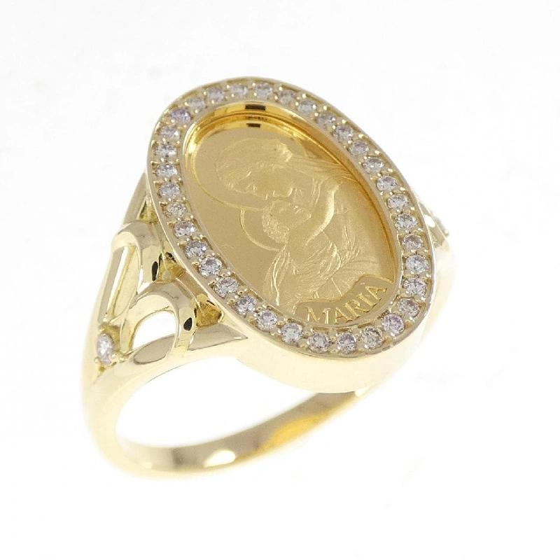 Nhẫn kim cương K18YG 0.19CT - Hàng hiệu Authentic 847836