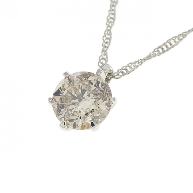 PT1000 Solitaire Dây chuyền kim cương 0.848CT - Hàng hiệu Authentic 858725