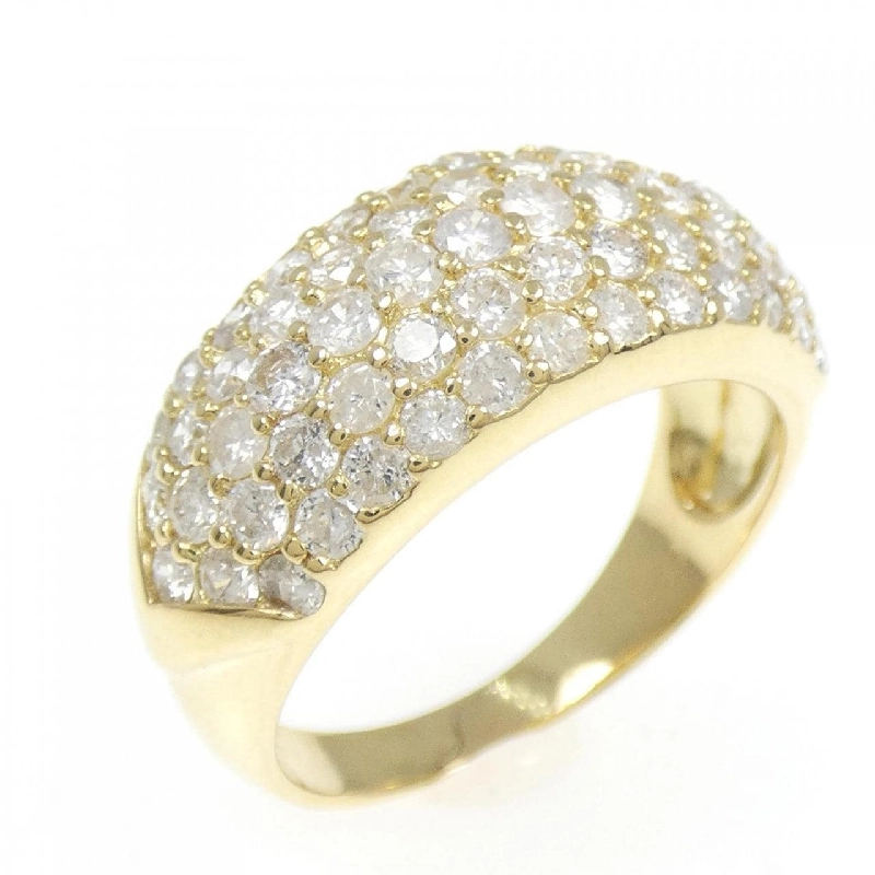 Nhẫn kim cương Pavé K18YG 2.00CT 667287