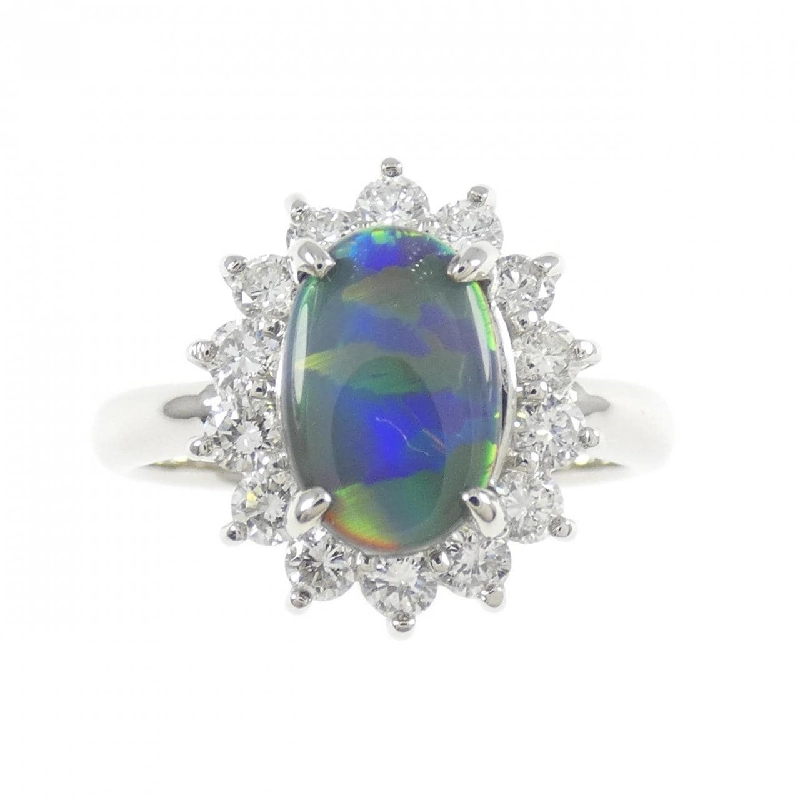 Nhẫn Opal Đen PT900 1.09CT - Hàng hiệu Chính hãng 851950