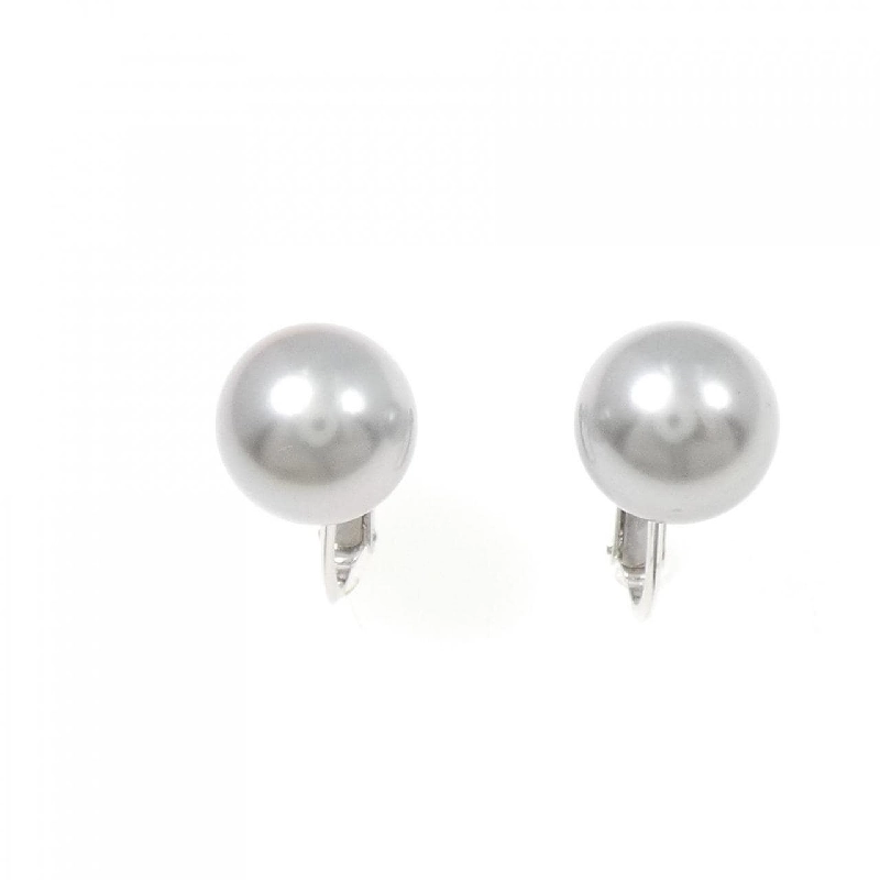 K18WG Bông tai ngọc trai đen 10.2mm - Hàng hiệu Chính hãng 871459