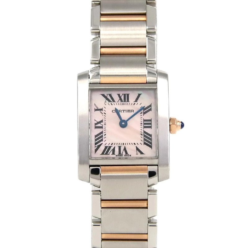 Cartier Tank Française SM PG Combo W51027Q4 SSxPG Quartz - Hàng hiệu Authentic 874245