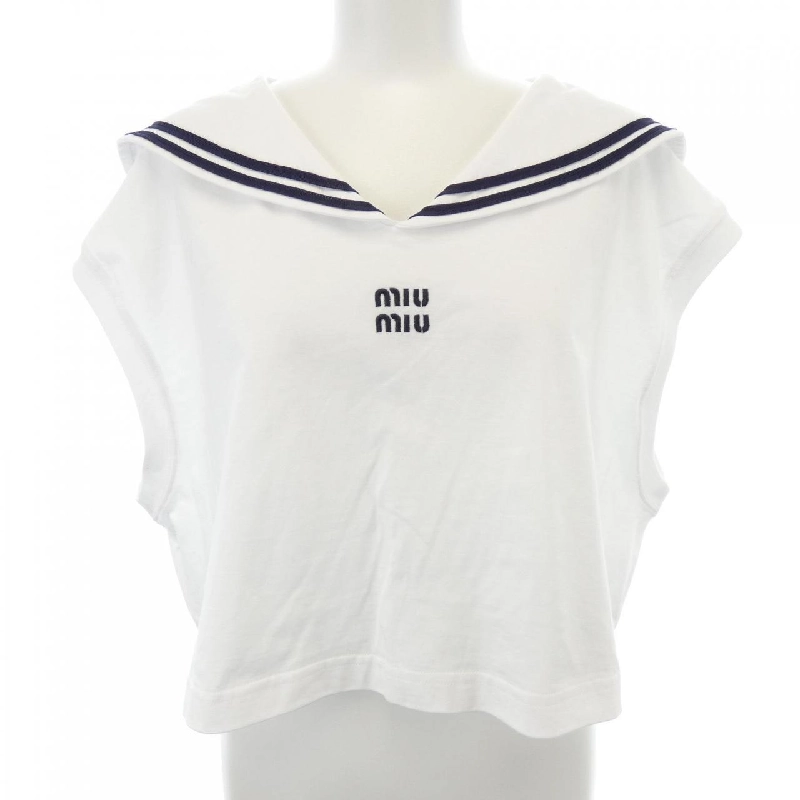 MIU MIU - Áo có cổ thuyền MJT689 S000 14EM - Hàng hiệu Authentic 823180