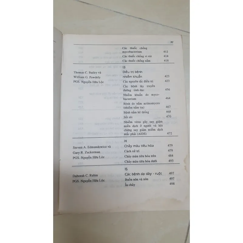 CẨM NANG ĐIỀU TRỊ NỘI KHOA  1031796