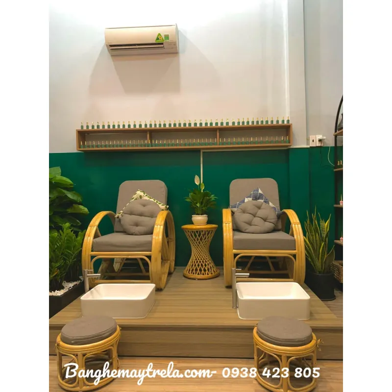 Sofa đơn mây tre 739612