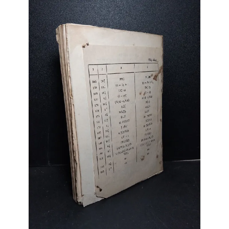 Ngôn ngữ lập trình Fortran mới 70% ố vàng rách bìa rách trang 1987 Đinh Hoài HCM2103 GIÁO TRÌNH, CHUYÊN MÔN 410907