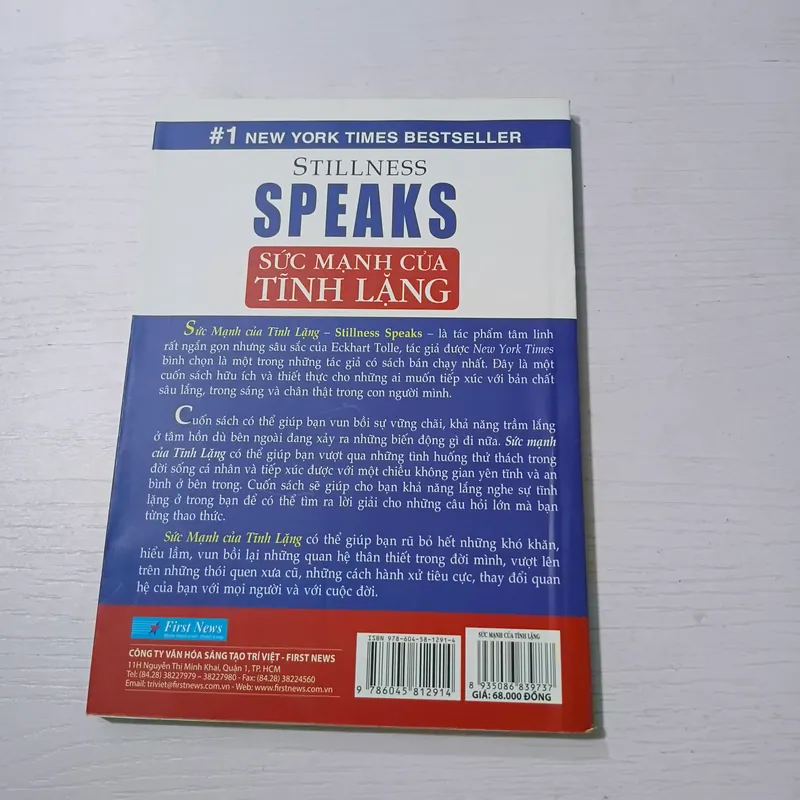 Sách Sức mạnh của tĩnh lặng - cuốn sách đã bán được trên 2 triệu bản 731710