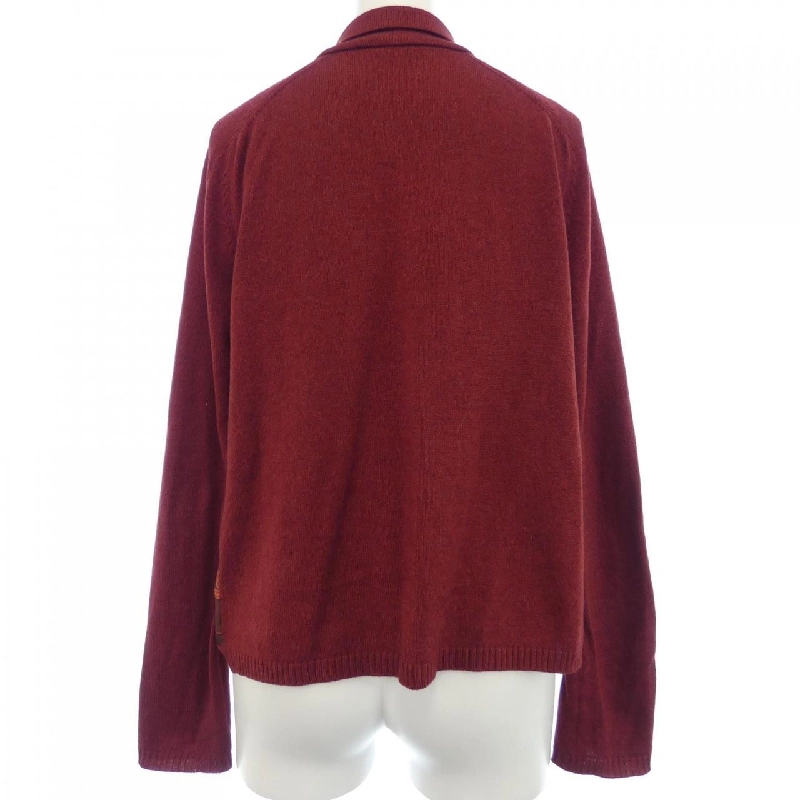 【Vintage】HERMES EX-LIBRIS Tulle Rêne. Áo khoác cardigan 633841