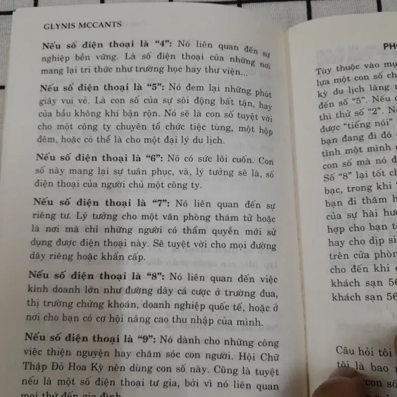 Khám phá Thần số học. CON SỐ VẬN MỆNH CỦA BẠN.Tg. Glynis McCants 779221