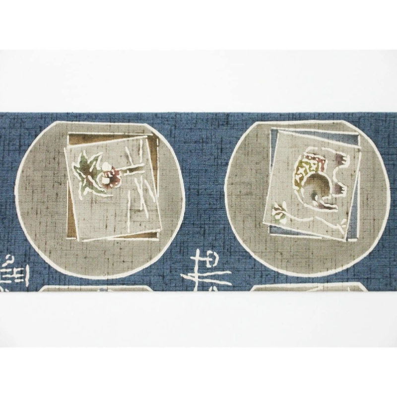 Dây obi Nagoya nhuộm tơ tằm - Hàng hiệu Authentic 873149