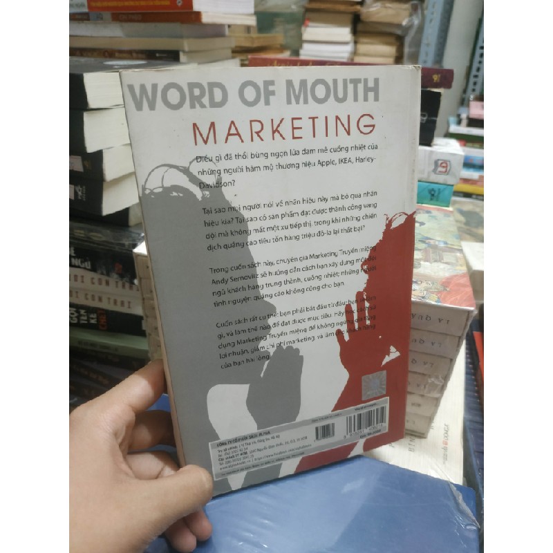 Word of mouth marketing - Marketing truyền miệng - mới 90% HCM1204 36149