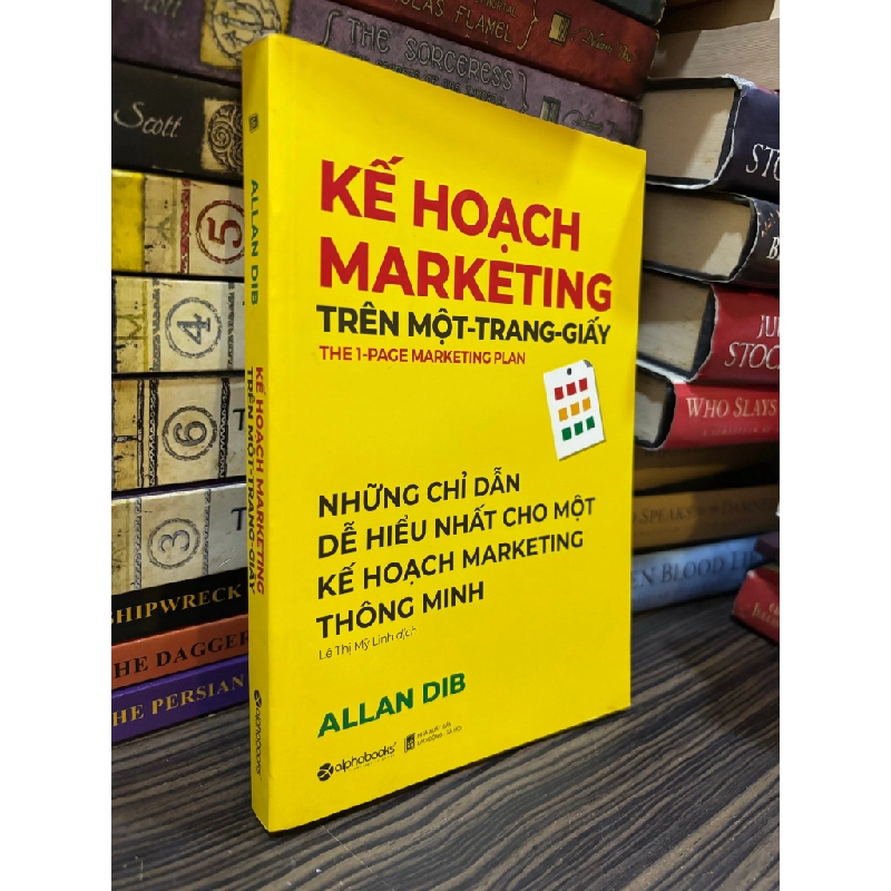 Kế hoách marketing trên một trang giấy - Allan Dib 378103