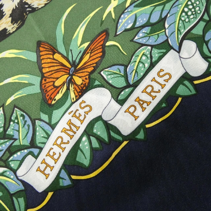 Khăn lụa Hermès JUNGLE LOVE carré 001876S 625449