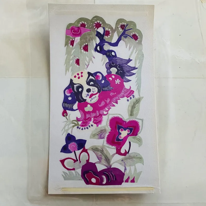 🧧 [GÓC DECOR] Bộ Tranh Cắt Giấy 12 Con Giáp Nghệ Thuật Trung Hoa 799788