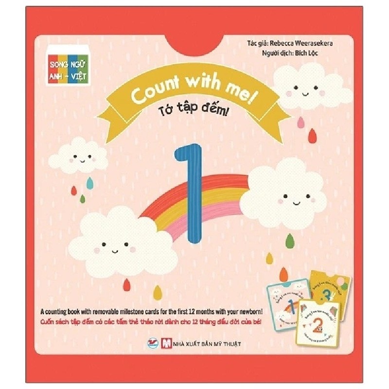 Count with me -Tớ tập đếm mới 100% HCM.PO Rebecca Weerasekera 135982