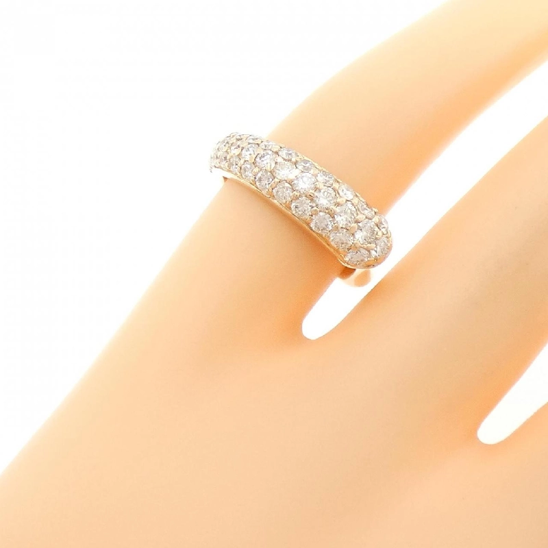 Nhẫn hồng ngọc K18PG đính kim cương 0.70CT 670459