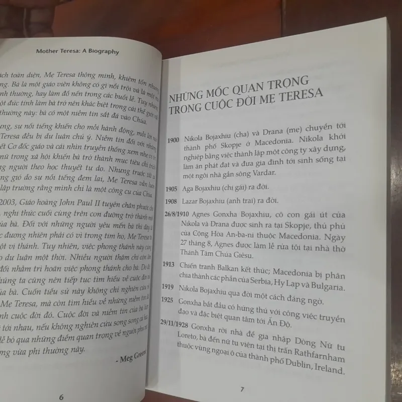 MẸ TERESA, nguồn sáng từ trái tim 553480