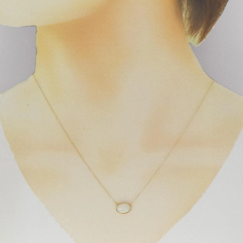 K18YG Opal Necklace 0.70CT - Hàng hiệu Authentic 859718