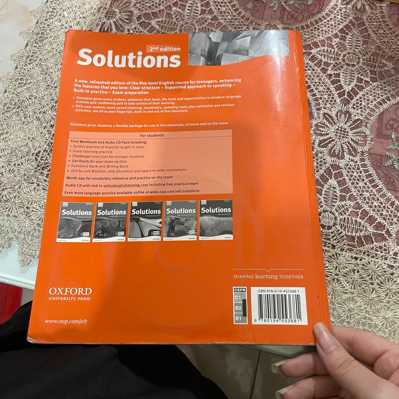 Solutions Upper Intermediate workbook 71685