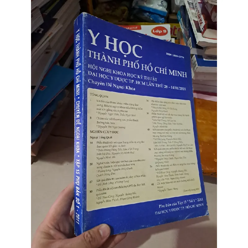 Y học thành phố hồ chí minh số đặc biệt chuyên đề ngoại khoa tập 15 số 1 2011 HCM0808 TẠP CHÍ, THIẾT KẾ, THỜI TRANG Blogmeo21025 578201