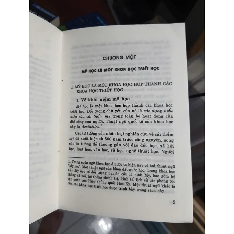 Mỹ học khoa học về các quan hệ thẩm mỹ 607587