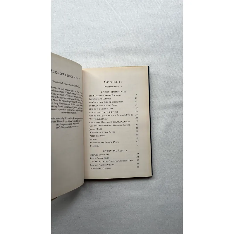 Neglected Poems and Other Creatures - Barry Humphries 795403