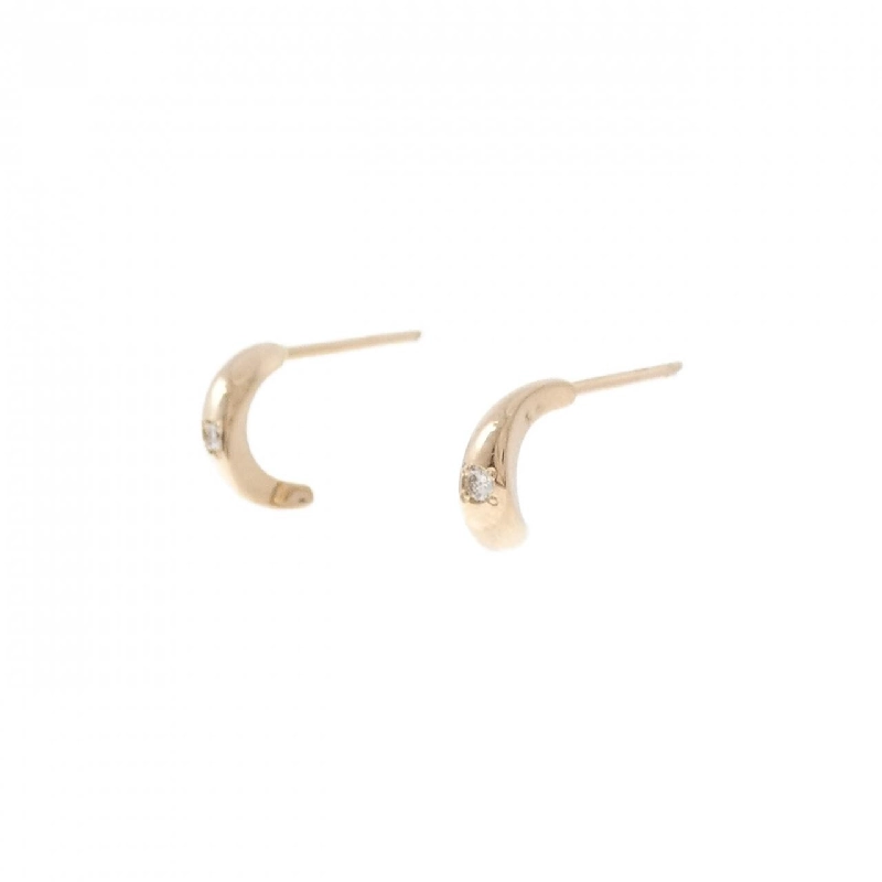 K18PG Bông tai kim cương - Hàng hiệu Chính hãng 870095