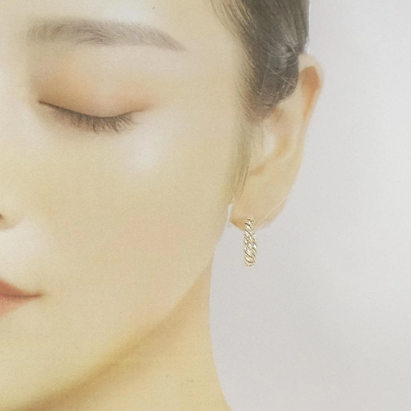 【Cổ điển】Bông tai Tiffany 925/750YG 665618