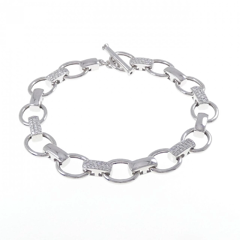 K18WG Vòng tay kim cương 1.20CT - Hàng hiệu Chính hãng 871061