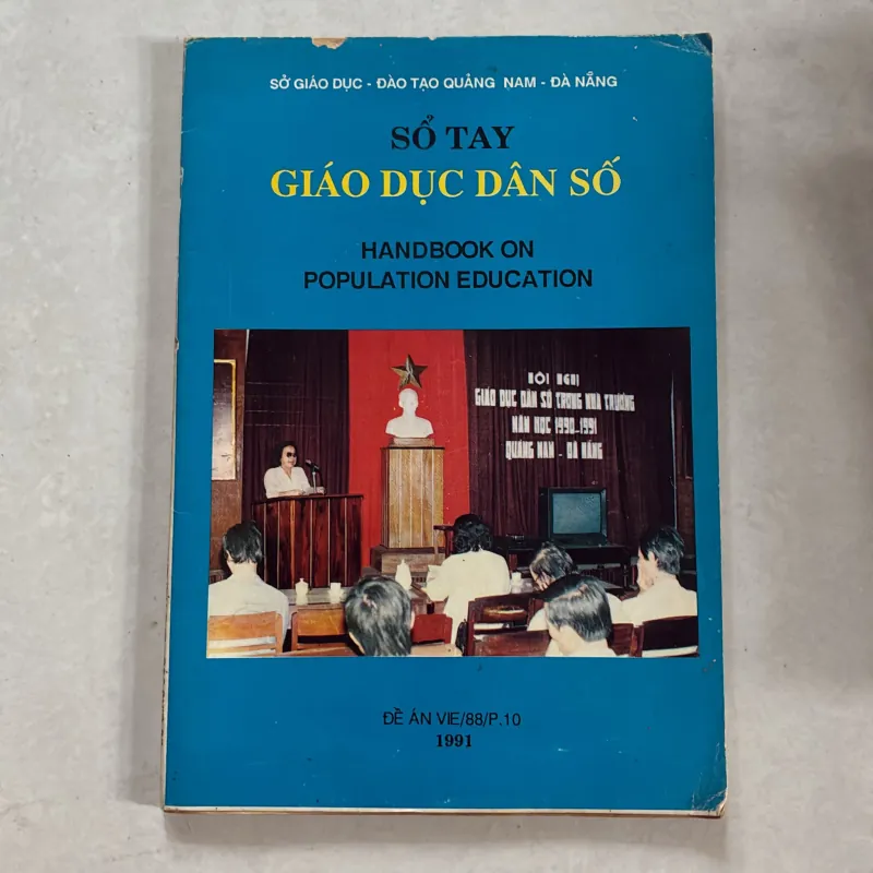 Sổ tay giáo dục dân số - 1991s 800986
