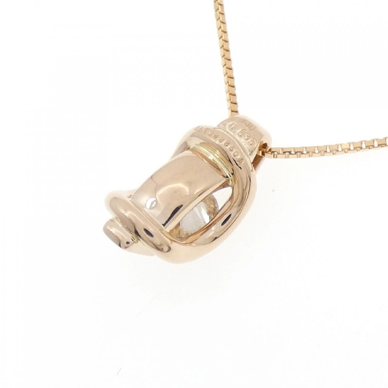 K18PG Dây chuyền kim cương 0.535CT - Hàng hiệu Chính hãng 863637